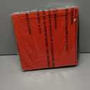 MODFUNS Christmas Ornament Storage Box 128 Ornaments Christmas Ornament Storage 600D Oxford Fabric Christmas Storage Box with Dual Zippers and Outter Pocket Large Organizer Bin for Xmas Decorations (Red)