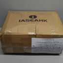 IASEAHK Kitchen Chair Cushions for Dining Chairs, Foam Dining Chair Cushion, Tufted Indoor Chair Pads with Ties & Non Slip Backing, Seat Cushion for Chair 16.5” x 16.5” x 3.5”, Set of 6, Beige