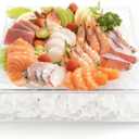 Ice Chilled Serving Tray with Ice Underneath, Acrylic Cold Food Buffet Server Platter for Party, Ice Serving Tray for Veggie, Cheese, Charcuterie, Shrimp Cocktail Serving Dish, Keep Food Cold