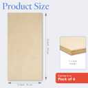 6 mm Baltic Birch Plywood 1/4 x 12 x 24 Inch, Box of 6 B/BB Grade Craft Wood, Stronger Than Basswood Sheets, for Laser, CNC Cutting and Wood Burning, by Woodpeckers