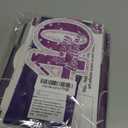 Crenics Purple 40th Birthday Decorations for Women - Back in 1986 Backdrop, Banner, Swirls, Centerpieces, Sash, Paper Pom Poms, Cake Topper and Balloons for 40 Birthday Party Supplies