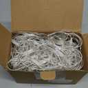 Joomer Christmas Net Lights - 12FT x 5FT 360 LED Plug-in Mesh Lights, Waterproof with 8 Modes, Timer, Connectable for Bushes, Trees, Garden, Outdoor Christmas Decor (Clear Wire, Warm White)