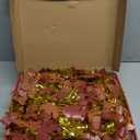 MACTING Fall Tree with 100 LED Lights 5FT Collapsible Autumn Maple Leaf Pop Up Tinsel Tree Battery Operated with Timer Easy-Assembly for Porch Home Apartment Holiday Thanksgiving Xmas Decor(Brown)