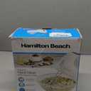Hamilton Beach 6-Speed Electric Hand Mixer with Whisk, Traditional Beaters, Snap-On Storage Case, 250 Watts, White