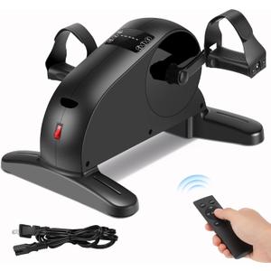Electric Pedal Exercicser Mini Motorized Exercise Bike for Leg and Arm Low Impact Exercise