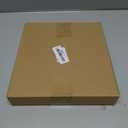 Genuine Black Marble Round Tray, High End Decorative Tray for Bathroom, Kitchen, Dresser and Vanity (Black 8")