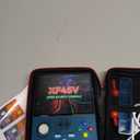 XF45V Retro Handheld Game Console, 4.5 Inch IPS HD Screen, Built-in 20,000+ Classic Games, 30+ Emulators, Portable Hand Held Open Source Linux System, 4000mAh Battery Retro Gaming Console(Blue)