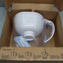 Brita Large Water Filter Pitcher for Tap and Drinking Water, Includes 1 Standard Filter, BPA-Free, Lasts Two Months, 10-Cup Capacity, Bright White