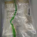 EurCross 9G Clear Shower Curtain Liner 72 x 78 inches Long with 5 Magnet Weights, Heavy Duty Weighted Premium PEVA Plastic Shower Curtain Liner with 12 Hooks for Bathroom