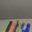 Fuwidvia 3 Pack Airplane Launcher Toys, 13.2'' LED Foam Glider Plane Toy for Boys, 2 Flight Modes Outdoor Flying Toys Birthday Gifts for Boys Girls 4 5 6 7 8 9 10 11 12 Year Old (Blue&Green&Orange)