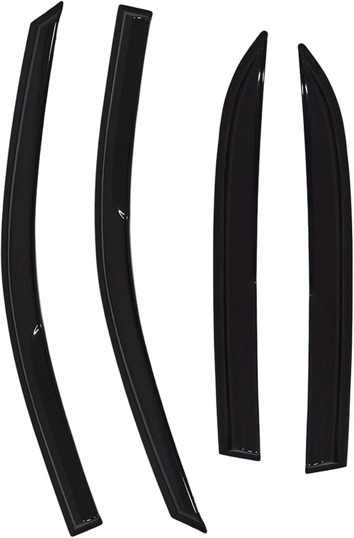 Window Visors Shade Sun Rain Wind Guards Deflectors Cover Acrylic Outside Replacement for Accord 2003-2007 Sedan 4 Door