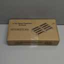 4 Tier Spice Rack Organizer for Cabinet - Black (2 Pack) | Spice Holder Shelf with Protection Railing for Inside Cabinets, Countertop, Pantry Storage & Seasoning Organization