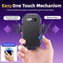 Upgraded Car Phone Holder Fits for Toyota Sienna 2021 2022 2023 2024 2025 Auto Accessories,Cradles Adjustable Cell Phone Mount for 4-7 in Phones