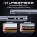 Soonjet for MacBook Pro 16 inch Case | M5 M4 M3 M2 M1 Pro/Max 2026-2021 | Same as Bare-MacBook | Hard Shell + Laptop Keyboard Cover | Matte Clear