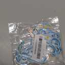 25pcs Baby Boy Iron/Sew on Patches, Cute Cartoon Blue Embroidered Applique, Fashion Decoration for Clothes, Hat, Bag, Dress, Shirt, Jeans