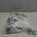 Metal Wall Mounted Candle Sconces,Wall Sconce Candle Holder, Iron Wall Pillar Candle Sconce for Room, Hallway, Entryway, Bathroom, 2 Pack (Torch Design) (White)