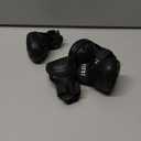 JZXOIVA Dog Shoes for Hot Pavement, Dog Booties for Small Dogs, Breathable Dog Boots & Paw Protectors, Adjustable Non-Slip Rain Booties, Waterproof Pets Sandals for Beach Black Size 3