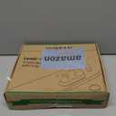 Bathroom Faucets for Sink 3 Hole, Hurran 4 inch Matte Black with Pop-up Drain and 2 Supply Hoses, Stainless Steel Lead-Free 2-Handle Centerset Faucet for Sink Vanity