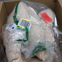 Large Linen Floor Cushions,Round Futon Pillows Japanese Style Tufted Floor Pillows Meditation Cushions for Seating On Pad for Yoga Sofa Balcony(Size:75x75cm(30x30inch),Color:Beige)