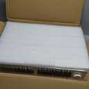 Atdsetr 112 Electric Kickspace & Toe Kick Heater with Thermostat, 1500W 120V/240V Dual-Voltage, 150 Sq.Ft Heating Coverage at Factory Wired, for Bedroom, Cabinet & Kickspaces