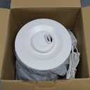 Homvana Humidifiers for Bedroom Home, 3.6 L Cool Mist Top-Fill 34H Super Long Time, Quiet 23dB, Baby Humidifier, Oil Diffuser for Large Room, House, Plant, Nursery, Office, BPA FREE, Ultrasonic (Grey)