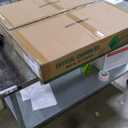 Siljoy Modern Crystal Chandelier 16-Light Brushed Nickel 2-Tiers K9 Crystal Raindrop Chandelier Luxury Flush Mount Crystal Pendant Ceiling Light Fixture for Dining Living Room Entryway Foyer D31.5''