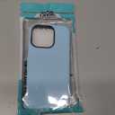 for iPhone 16 Pro Case,HL2 Classic Light Blue Hybrid 2 Layer Hard Shell Silicone Protective Pattern Design Case