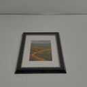 Golden State Art, 9X12 Ornate Finish Photo Frame with White Mat for 6X8 Picture & Real Glass, Color: Black with Silver & Burgundy