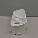 LUXEAR Shower Caddy Suction Cup NO-Drilling Removable Shower Shelf Powerful Heavy Duty Hold up to 22lbs, Waterproof Storage Basket for Shampoo & Toiletries Bathroom & Kitchen Caddy Organizer