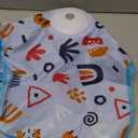 Potaroma Hide and Seek Interactive Cat Toys, Moving Concealed Wand Feather, Automatic Chargeable Indoor Kitten Exercise Kicker, Mouse Squeaky, Floral Cover