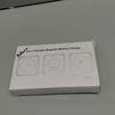 Wireless Charger 3 in 1,RTOPS Magnetic Travel Wireless Charging Station Multiple Devices,GaN 3 in 1 Charging Station,Compatible for iPhone16/15/14/13/Pro/Max,iWatch,AirPods4/3/2/Pro(Adapter Includes) (white)