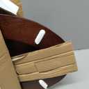 Angel Shield Elongated Wood Toilet Seat with Quiet Close,Easy Clean,Quick-Release Hinges(Elongated,Dark Walnut)