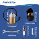 GY6 Starter MotorStarter Relay Solenoid Compatible with 50cc 150cc 200cc 250cc ATV Go Karts ATV Scooter Moped Dune Buggys Quad 4 Wheelers TAOTAO Baja4-Stroke GY6 EngineTeeth: 9