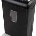 Aurora AU870MA High-Security 8-Sheet Micro-Cut Paper Credit Card Shredder Black