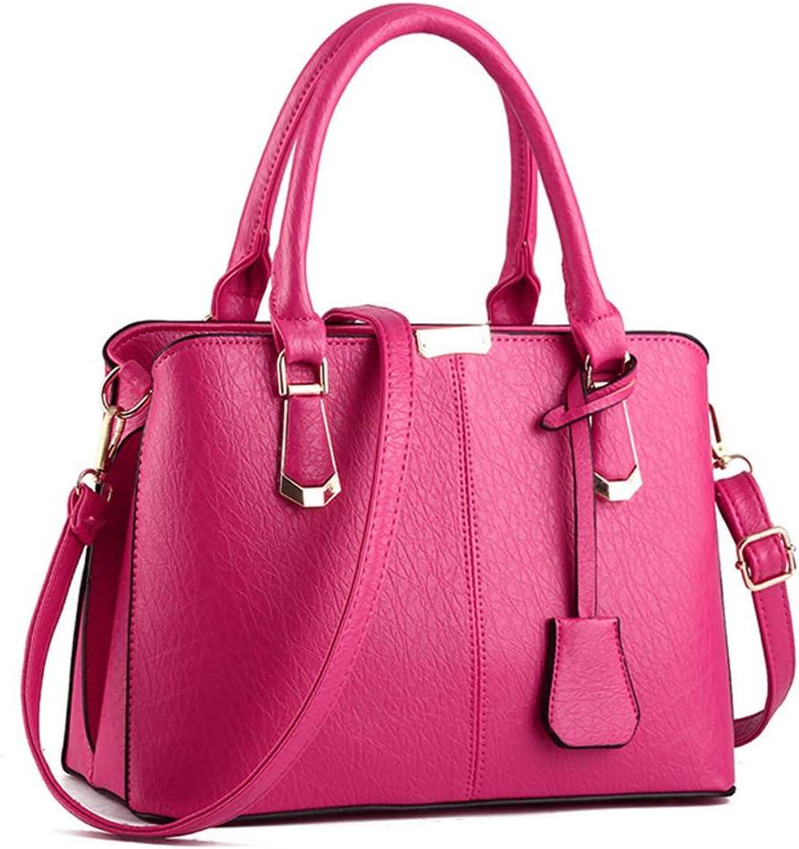 Pahajim Women Fashion Purses and Handbags Shoulder Tote Bags Top Handle Satchel for Women (Rose)