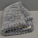 Non Slip Fuzzy Pet Couch Covers for Sofa, Washable Couch Cushion Covers for Large Dogs (27in*71in, Grey)