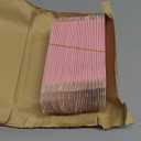 COSIDEA 50 PCS Empty Pink Lip Gloss Boxes W23 xW23 xH103mm / 0.9*0.9*4.05 inch inch, Cosmetic Perfume / Mascara Box Packaging for Small Business Wholesale, small Kraft Paper Box Luxury Holder Wrapping