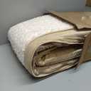 Furhaven Replacement Dog Bed Cover Ultra Plush Faux Fur & Suede Contour Luxe Lounger, Machine Washable - Cream, Jumbo (X-Large)