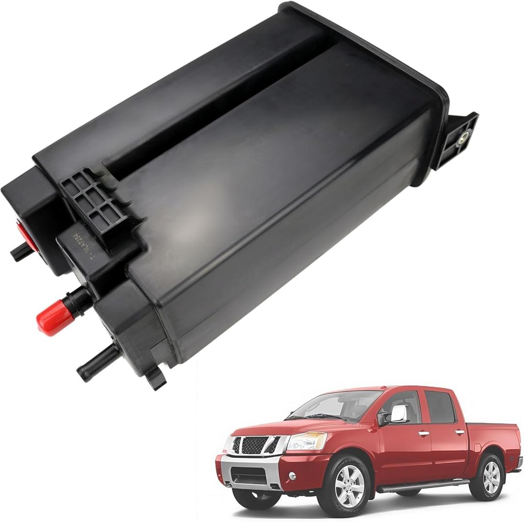Evap Vapor Charcoal Canister Evap Compatible with Nissan Titan Armada NV 1500 2500 3500 V6 4.0L V8 5.6L 2004 2005 2006 2007 2008 2009 2010 2011 2012 2013 2014 2015 2016 2017 2018 2019 2020 2021