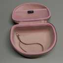 Headphone Case Compatible with Beats Studio Pro/Solo 4 / Studio 3 / Solo 3 / Picun B8 / BERIBES/JLab JBuds Lux ANC Wireless Bluetooth Noise Cancelling Headphones, Rose Gold(Case Only)