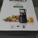 Cold Press Juicer with 5.5" Mega Mouth & Large Feed Chute, Juicer Machines for Whole Fruits & Vegetables, Professional Slow Masticating juicer for Batch Juicing, High Juice Yield Easy to Clean