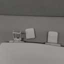 Mayfair Cassel Slow Close Toilet Seat, Easy Clean, Non Slip Premium Wood Seat, Easy Install, Elongated, White