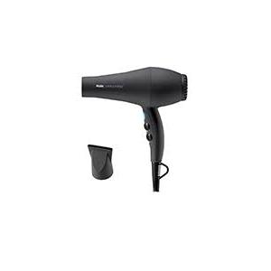 RUSK PRO Speed Titanium Hair Dryer, Ionic Generator Eliminates Frizz, Powerful AC Motor with 6 Speed and Heat Settings for Fast Styling, Plus Diffuser and Concentrator for Unique Styles