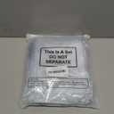 Xuniea 50 Pcs Mini Clear Makeup Bag Small Clear Zipper Pouch Travel Plastic Cosmetic Organizer Waterproof for Toiletries Swimsuit Bikini Bathing Suit (7.9'',Transparent)