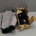 Enjoying Dog Stairs for High Bed and Couch Pet Steps for Small Dogs Short Legged Elderly Dogs Cat Ladder, Non-Slip, Self-Assembly, Washable, Green/Grey