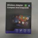 2026 Wireless CarPlay Adapter, 2in1 Mini CarPlay Wired to Wireless with Fast Stable Connection, Plug and Play, Zero Delay Car Play for iPhone iOS 10+, Android 11+