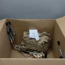 Modern Farmhouse Gold Chandelier, 8-Light Rustic Candle Chandelier, Industrial Hanging Chandeliers for Dining Room, Kitchen, Foyer, Entryway, Living Room