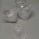 Tioncy 3 Pcs Hot Cocoa Bar Supplies and Accessories - Clear Acrylic Sugar Bowl With Lid and Spoon, 6.8 oz Storage Container