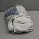 100% Blackout Pinch Pleat Linen Curtains 84 Inch Length for Bedroom 2 Panels Dual Layer Natural Blackout Drapes with Pinch Pleated Hooks Thermal Insulated Room Darkening Living Room Curtains Cream