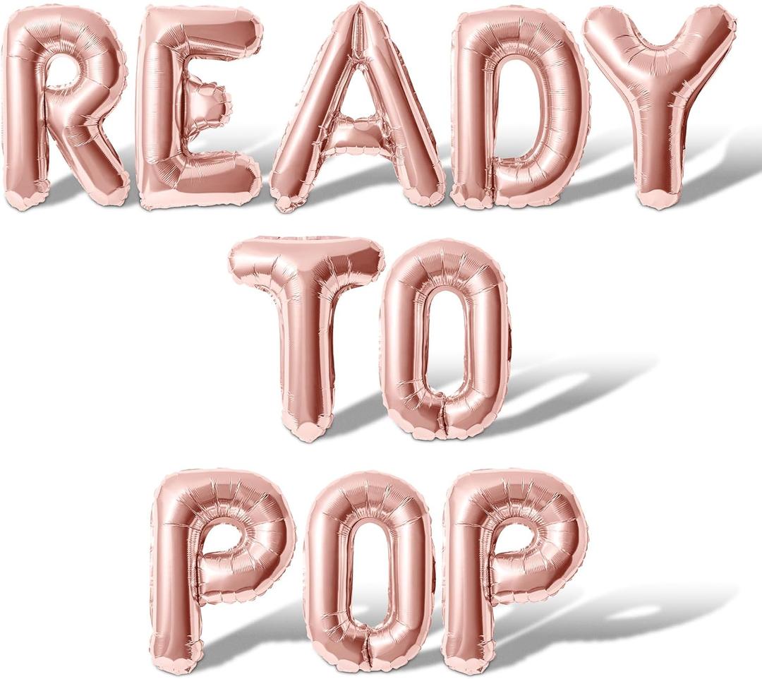 Assorted Letter Balloons for Birthday/Baby Shower Mylar Material